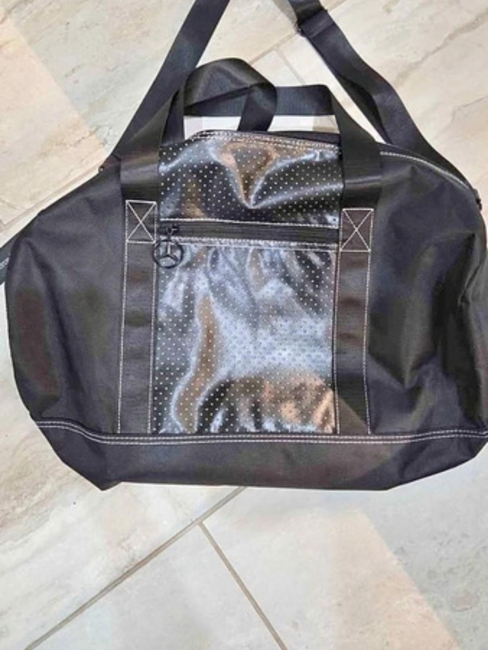 Mercedes-Benz Black Duffel Bag